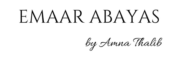 EMAAR ABAYAS by Amna Thalib